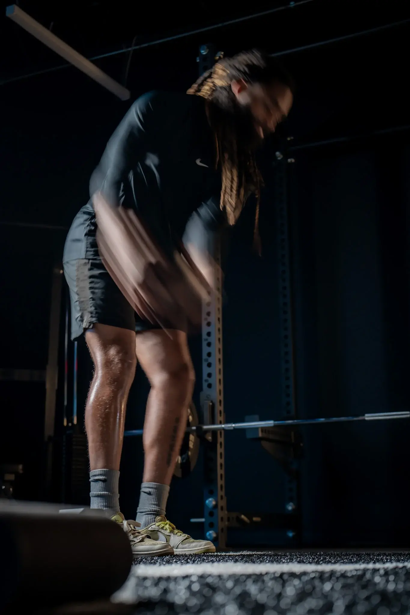 Functional medicine ball training on the clinic floor