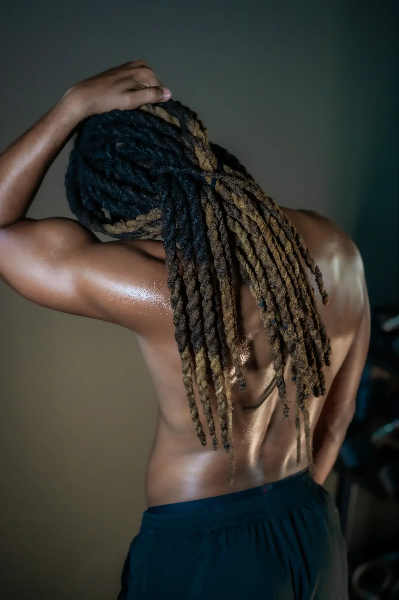 Neck and back stretching for athletic recovery at PROS